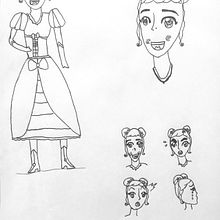 My 8 yr old daughter's project for course: The Art of Manga: Drawing Unique Characters. Projekt z dziedziny Projektowanie postaci, R, sunek ołówkiem,  R, sunek,  R, sunek atramentem i Manga użytkownika mfmtsoi - 17.03.2022