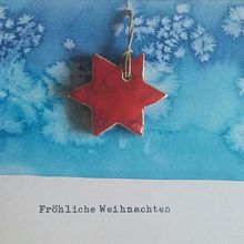 Christmas card. Un proyecto de Pintura a la acuarela de ankenollau - 17.03.2022