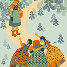 My project for course: Composition and Color for Creative Illustration. Un progetto di Illustrazione tradizionale, Illustrazione vettoriale, Illustrazione digitale e Illustrazione editoriale di Bori Kovacs - 13.03.2022