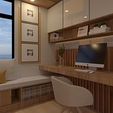 Mi Proyecto del curso: Renderizado fotorrealista con SketchUp y V-Ray Next. Interior Architecture, Interior Design, Decoration, Interior Decoration, and Retail Design project by Lorainne Vergara - 03.17.2022