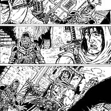 Cómic "Cromwell, Rey de los bárbaros" . Un projet de B, e dessinée, Beaux Arts, Stor , et telling de Raúl Moreno García - 17.03.2022