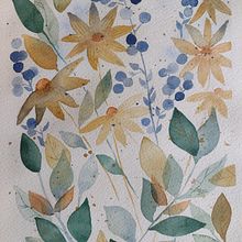 Il mio progetto del corso: Acquerelli floreali: entra in sintonia con la natura. Traditional illustration, Painting, Watercolor Painting, and Botanical Illustration project by silvia crippa - 03.17.2022
