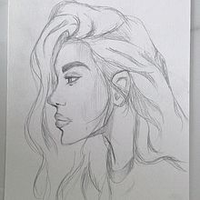 My project for course: Portrait Sketchbooking: Explore the Human Face. Projekt z dziedziny Sketching,  R, sunek, Portret,  R, sunek art, st, czn i Sketchbook użytkownika aqvnna_exe - 18.03.2022