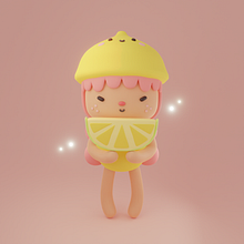 Mon projet du cours : Création de personnages kawaii en 3D avec Blender. Traditional illustration, Character Design, Digital Illustration, 3D Modeling, and Manga project by Chloé Bretnacher - 03.18.2022