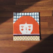 My project for course: Tapestry: Crochet Techniques for Drawing with Thread . Accessor, Design, Pattern Design, Fiber Arts, DIY, Crochet, and Textile Design project by lala1212 - 03.18.2022