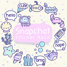 Snapchat Sticker Pack