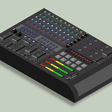 MIXER - Progetto relativo al corso "Introduzione ad Affinity Designer" di Juan Josè Ros. Un progetto di Illustrazione tradizionale di Ileana Lucia Ferri - 18.03.2022