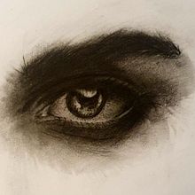 My project for course: Artistic Charcoal Portraiture: Creating Atmosphere. Traditional illustration, Fine Arts, Drawing, Portrait Drawing, Realistic Drawing, and Artistic Drawing project by Ron Elliott - 03.18.2022