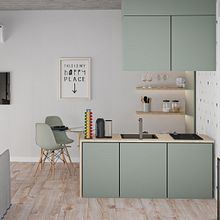 Cocina. Un progetto di Architettura, Architettura d'interni, Architettura digitale e ArchVIZ di oliveraclaudio_art - 18.03.2022