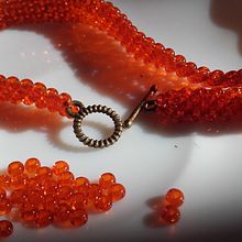 My project for course: Beaded Jewelry Design: Weave Elegant Patterns. Un projet de Création d'accessoires, Artisanat, Design de bijoux , et Art textile de Greta Augaityte - 19.03.2022