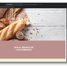 Mi Proyecto del curso: Introducción al Desarrollo Web Responsive con HTML y CSS. Web Design, Web Development, CSS, and HTML project by andreamrnn17 - 03.19.2022