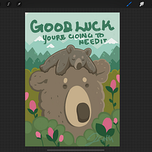 My project for course: Greeting Card Design: Illustrate and Sell Your Collection. Projekt z dziedziny Design, Trad, c, jna ilustracja, Br, ing i ident, fikacja wizualna, Grafika ed, torska, Projektowanie graficzne, Ilustracja c i frowa użytkownika kkingston373 - 19.03.2022