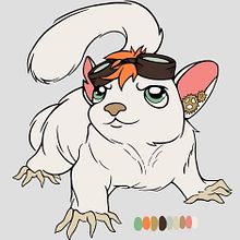 Squiro. Character Design project by Tiia Laaksonen - 03.19.2022