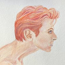 My project for course: Watercolor Portrait from a Photo. Un progetto di Illustrazione tradizionale, Pittura ad acquerello e Disegno di ritratti di Heather - 13.03.2022