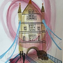 Mein Kursprojekt: Moderne Urban Sketching-Techniken in Mixed Media. Un projet de Illustration traditionnelle, Peinture, Illustration architecturale et Illustration à l'encre de b.tschuppert - 20.03.2022
