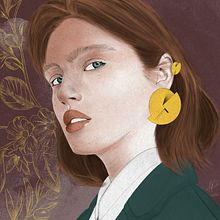 Il mio progetto del corso: Ritratto illustrato con Procreate. Ilustração tradicional, Ilustração vetorial, Ilustração digital, e Desenho de retrato projeto de Andrea - 20.03.2022