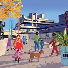 My project for course: Architectural Illustration: Capture a City’s Personality. Traditional illustration, Architecture, Drawing, Digital Illustration, and Architectural Illustration project by Leona Tsiara - 03.20.2022