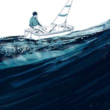.'La Barca de les veles blanques. Un proyecto de Ilustración tradicional, Bellas Artes y Diseño editorial de Blanca Ilustración - 12.05.2021