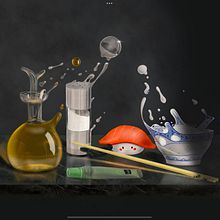 Mon projet du cours : Peinture et illustration réaliste avec Procreate. Un proyecto de Ilustración tradicional, Bellas Artes, Dibujo, Ilustración digital, Dibujo realista y Pintura digital de Tiao Sisaleumsack - 21.03.2022