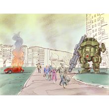 My FINAL project for course: Illustration with Procreate: Draw Extraordinary Scenes. Traditional illustration, Digital Illustration, and Digital Drawing project by Dietrich Adonis (Ordoñez) - 03.19.2022