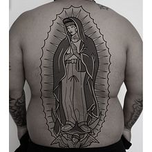 Virgen para Malo. Un progetto di Design di tatuaggi e Illustrazione tradizionale di Fernando Aponte - 21.03.2022