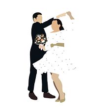Stickers de Mariage. Traditional illustration project by Charlotte Emery-Virot - 03.21.2022