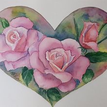 My project for course: Double Exposure Watercolor: Painting Nature. Traditional illustration, Watercolor Painting, Realistic Drawing, and Naturalistic Illustration project by Annarita - 03.20.2022