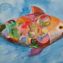 Mijn project van de cursus: Creatief aquarelschetsen voor beginners. Traditional illustration, Sketching, Creativit, Drawing, Watercolor Painting, and Sketchbook project by Mariet van de Waarsenburg - 03.21.2022