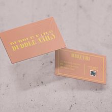 Tarjetas Visita Estética de Uñas Ein Projekt aus dem Bereich Traditionelle Illustration, Design und Werbung von Ana Gallego - 19.03.2022