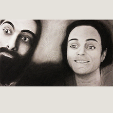 Artistic Charcoal Portraiture: Creating Atmosphere Ein Projekt aus dem Bereich Traditionelle Illustration, Bildende Künste, Zeichnung, Porträtzeichnung, Realistische Zeichnung und Artistische Zeichnung von the_flying_ewe - 15.03.2022
