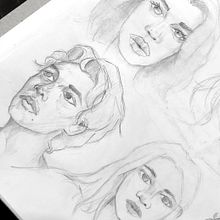 Portrait Sketchbooking Final Project . Un projet de Esquisse , Dessin, Dessin de portrait, Dessin artistique , et Carnet de croquis de AJ Marquiño - 19.03.2022