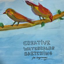My project for course: Creative Watercolor Sketching for Beginners. Ilustração tradicional, Esboçado, Criatividade, Desenho, Pintura em aquarela, e Sketchbook projeto de JC Norte - 15.03.2022