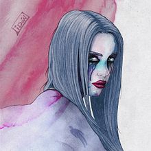 Proyecto del curso: Retrato ilustrado con Procreate. Traditional illustration, Painting, Digital Illustration, and Digital Drawing project by Angel Lidon - 03.21.2022