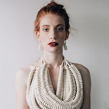 Autumn/Winter 2017 photoshoot. Accessor, Design, Creative Consulting, Arts, Crafts, Jewelr, Design, Creativit, Fashion Photograph, Fiber Arts, and Macramé project by Beth Pegler - 03.21.2022