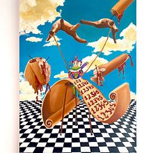Mi Proyecto del curso: Introducción a la pintura surrealista al óleo. Fine Arts, Painting, and Oil Painting project by freyacirilo - 03.20.2022
