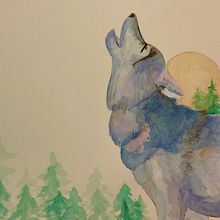 Mi Proyecto del curso: Técnicas de acuarela para ilustraciones de ensueño. Traditional illustration, Drawing, Watercolor Painting, and Editorial Illustration project by macuen76_1 - 03.21.2022
