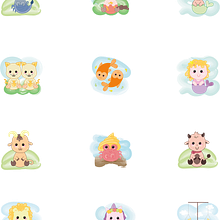 Diseños para estampar. Un progetto di Character design di orielisf - 21.03.2022