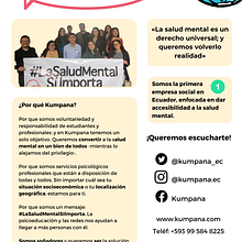 Kumpana: mi proyecto de vida.. Un progetto di Scrittura, Cop, writing, Comunicazione e Content Writing di Sebas Velasco Cevallos - 29.03.2022