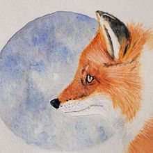 Mi Proyecto del curso: Retratos expresivos de animales en acuarela. Un proyecto de Ilustración tradicional, Pintura a la acuarela, Dibujo realista e Ilustración naturalista				 de Alessandro GR - 21.03.2022