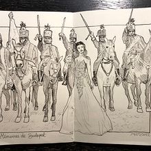Final project: Illustrated Diary: Fill Your Sketchbook with Experiences. Traditional illustration, Sketching, Drawing, Sketchbook & Ink Illustration project by Elitsour Lion - 03.14.2022