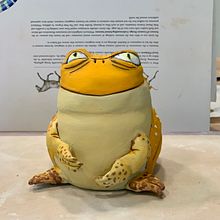My project for course: Ceramic Character Design: Explore Color and Texture. Projekt z dziedziny Projektowanie postaci, Craft,  Sztuki piękne, Rzeźba i Ceramika użytkownika Veronica Villasenor - 22.03.2022