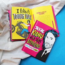 If Keanu Were Your Boyfriend Illustration & Lettering. Un proyecto de Ilustración tradicional, Dirección de arte, Lettering, Ilustración vectorial, Ilustración digital, Lettering digital, H, lettering, Dibujo digital e Ilustración editorial de Jay Roeder - 25.11.2019