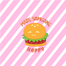 Make Someone Happy. Traditional illustration, Design, Graphic Design, and Vector Illustration project by Audrey Chai - 02.18.2022