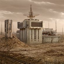 Matte Painting. Tanzania año 2042. Un proyecto de Cine, vídeo, televisión, Retoque fotográfico, Dibujo realista y Postproducción audiovisual de VILCHESSAN Alejandra Ortiz - 22.03.2022