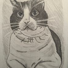 Cocco potrait. Traditional illustration project by Antonio Console - 03.22.2022