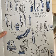 My project for course: The Art of Sketching: Transform Your Doodles into Art Ein Projekt aus dem Bereich Traditionelle Illustration, Bleistiftzeichnung, Zeichnung und Sketchbook von drew_rutty - 23.03.2022