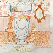 My project for course: Children's Narrative Illustration with Mixed Techniques Ein Projekt aus dem Bereich Traditionelle Illustration, Collage, Bleistiftzeichnung, Kinderillustration, Erzählung, Gouachemalerei und Bilderbücher von Jen Storer - 23.03.2022