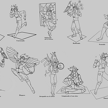 Fran Earhart (character desing) . Character Design project by Daniela Sánchez - 03.23.2022