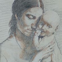 Lea and Opal, My final drawing and others from: Classical Portrait Drawing; The Renaissance Man’s Method. Projekt z dziedziny  Sztuki piękne, Sketching,  R, sunek, Portret, R, sunek realist, czn,  R, sunek art, st i czn użytkownika Louise Young - 23.03.2022