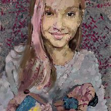 Victims of Russia war in Ucraina, 2022. Procreate portrait serie.. Traditional illustration, Vector Illustration, Digital Illustration, Portrait Drawing, Painting, Portrait Photograph, and Oil Painting project by Stefano Zamblera - 03.23.2022